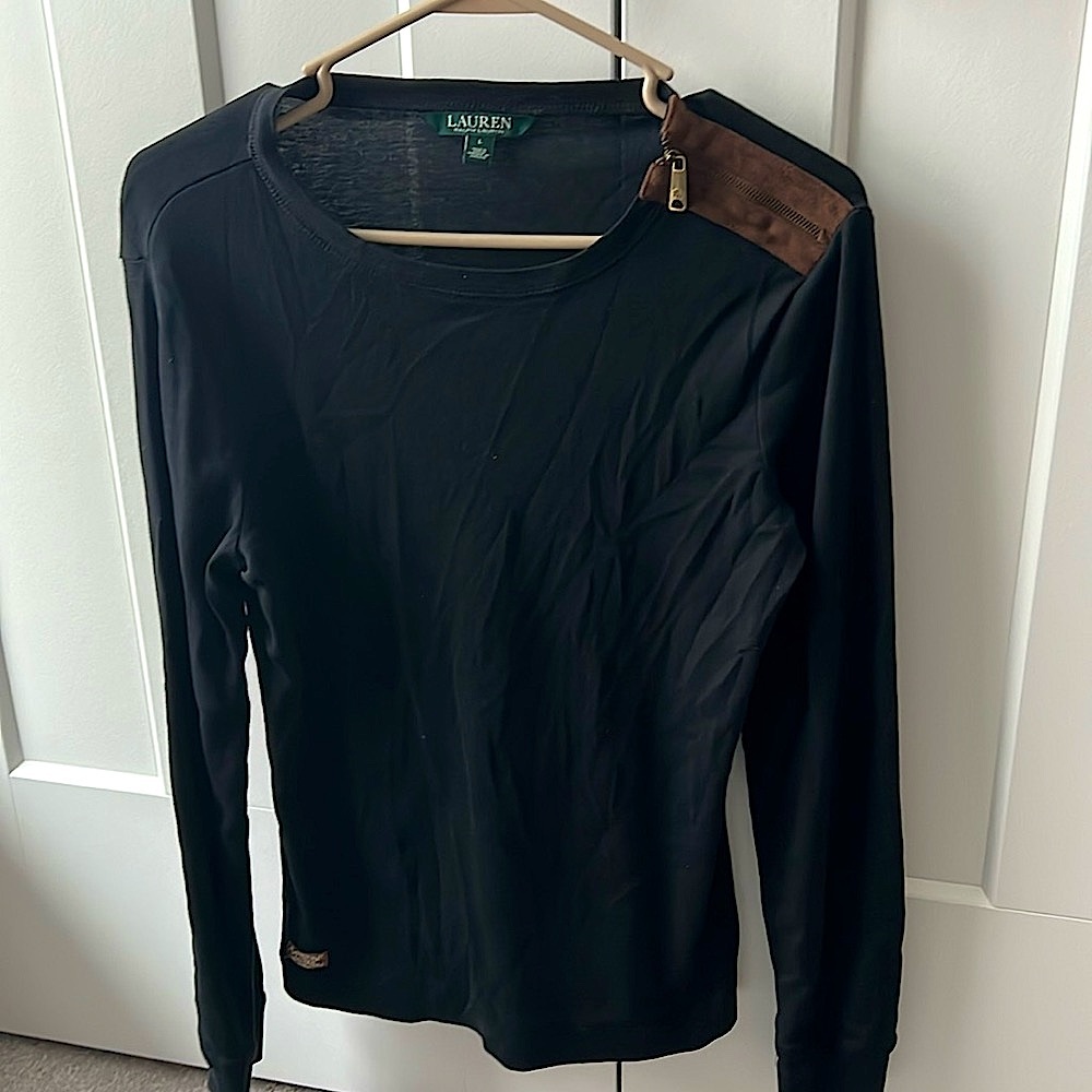 Ralph Lauren Black Long Sleeve Shirt